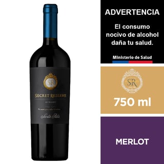 Vino Secret Reserve Merlot 750 Ml.