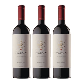 Vino Sutil Acrux Red Blend Premium Botella 750cc X3