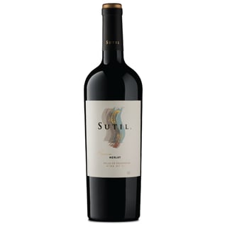 Vino Sutil Reserva Merlot Botella 750cc