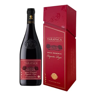 Vino Tarapacá Gran Reserva Red Blend Etiqueta Roja 750cc (incluye estuche)