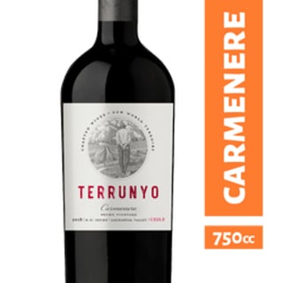 Vino Terrunyo Carmenere 750 cc