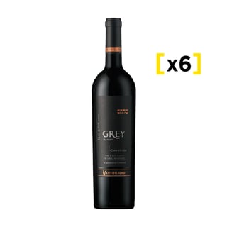 Vino Ventisquero Grey Carmenere Botella 750cc X6