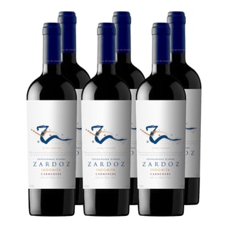 Vino Zardoz Carmenere 750cc x6 ($10,490 c/u)
