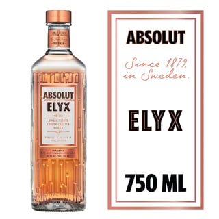 Vodka Absolut Elyx 42,3˚ - 750ml