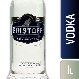 Vodka Eristoff Original 37,5˚ - 1L