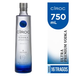 Vodka Francés Ciroc - Original - 750ml