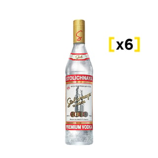 Vodka Stolichnaya 750 Cc X6