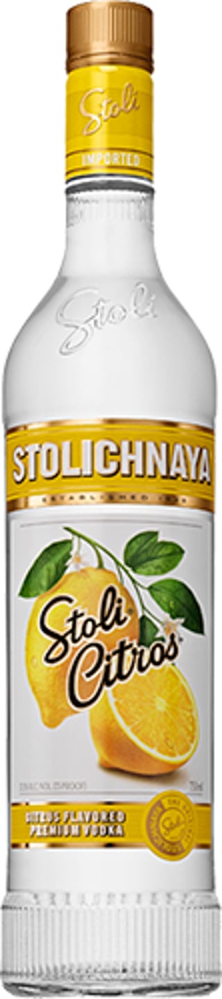 Vodka Stolichnaya Limon 750 Cc