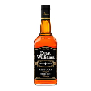 Whiskey Bourbon Evan Williams Black 750cc