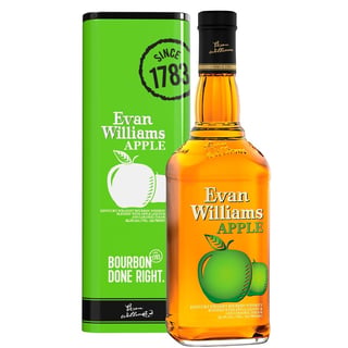 Whiskey Evan Williams Apple Tin Box 750cc