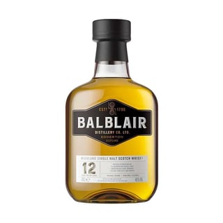 Whisky Balblair Single Malt 12 años 700cc 46º alc.