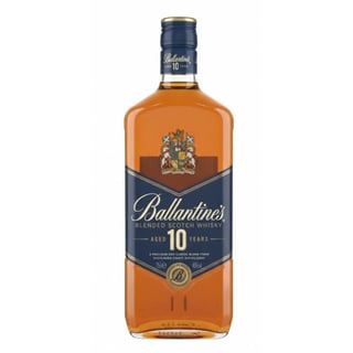 Whisky Ballantine's 10 años botella 750 cc