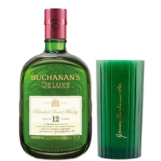 Whisky Buchanans Deluxe 12 Años 750cc + Vaso