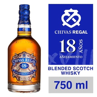 Whisky Chivas Regal 18 años 750 cc