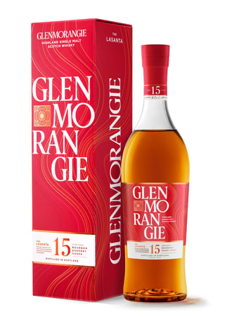 Whisky Glenmorangie Lasanta 15 años Single Malt 700cc 43° alc.