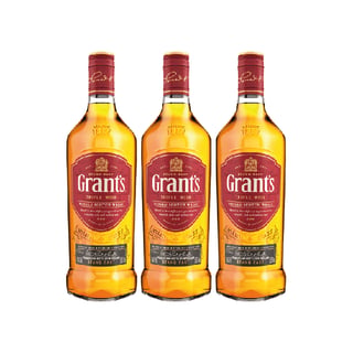 Whisky Grants Triple Wood Botella 750cc X3