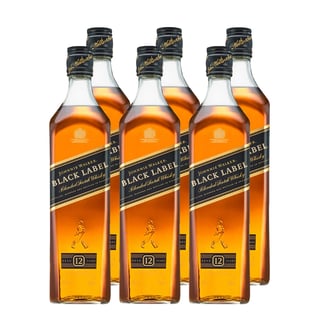 Whisky Johnnie Walker Black Label 750cc x6 ($25.990 c/u)