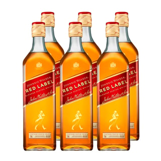 Whisky Johnnie Walker Red Label 750cc x 6  ($8,990 c/u)