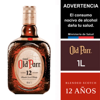 Whisky Old Parr - 12 Años - 1L