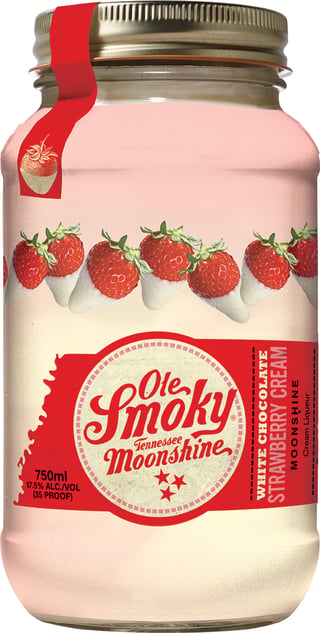 Whisky Ole Smoky White Chocolate Strawberry