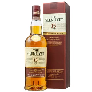 Whisky The Glenlivet Single Malt 15 Años 750 Ml