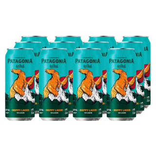 x12 Cerveza Austral Patagonia Hoppy Lager 470cc