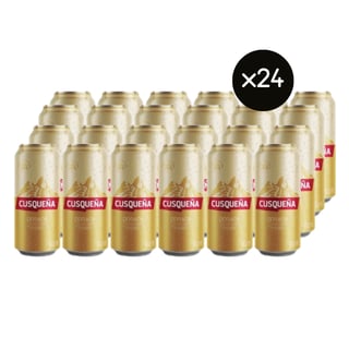 x24 Cerveza Cusqueña lata 473cc