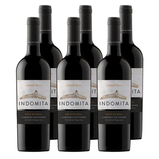 x6 Vino Indómita Gran Reserva Cabernet Sauvignon ($3,990 c/u)