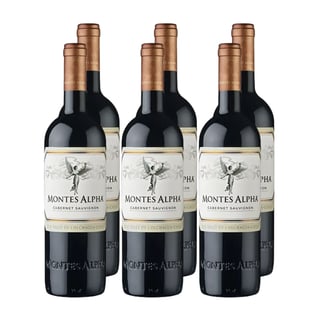 x6 Vino Montes Alpha Cabernet Sauvignon ($9.990 c/u)