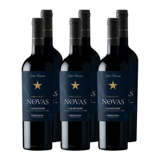 x6 Vino Novas Gran Reserva Carmenere 750cc