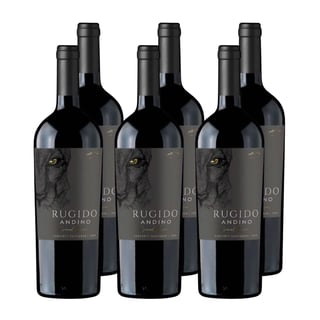 x6 Vino Rugido Andino Carmenere 750cc ($5,590 c/u)