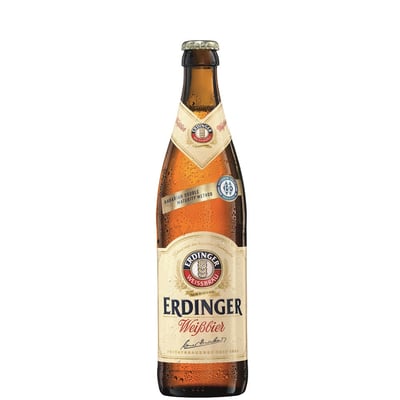 12 Cerveza Erdinger Weibbier 500cc