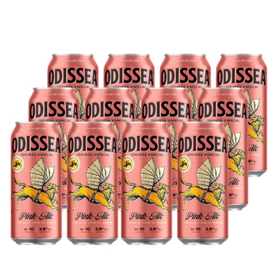 12x Cerveza Kross Odissea Pink Ale 4,5˚ - 470cc