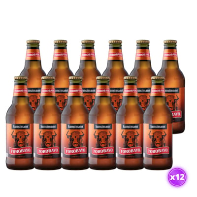 12x Cerveza Kunstmann - Torobayo - Botella 330cc