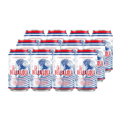 12x Cerveza La Bella Lola Blonde Ale 4,0° 330cc