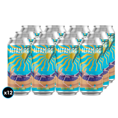 12x Cervezas Altamira Mexican Lager Lata 473cc