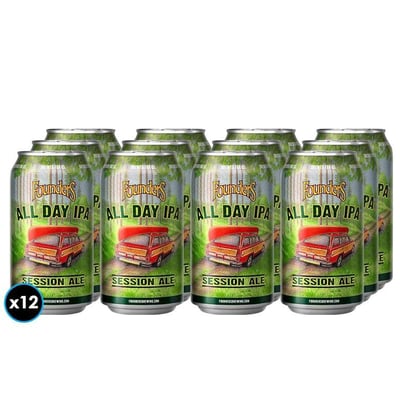 12x Cervezas Founders All Day IPA 330cc