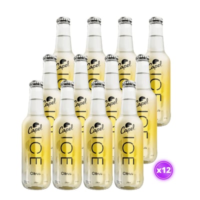 12x Cóctel Capel Ice - Citrus Botella 275cc