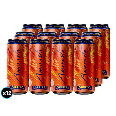 12x Espumante Amaranta Spritz Lata 250cc