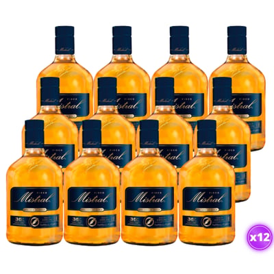 12x Pisco Mistral 35° Especial - 1L