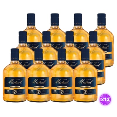 12x Pisco Mistral - Especial 35° 750ml