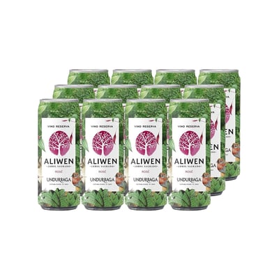 12x Vino Aliwen Reserva Rosé RTD 250cc