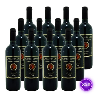 12x Vino Caballo de Oro Varietal - Cabernet Sauvignon 750ml