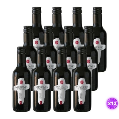 12x Vino Misiones de Rengo Cabernet Sauvignon - 187cc