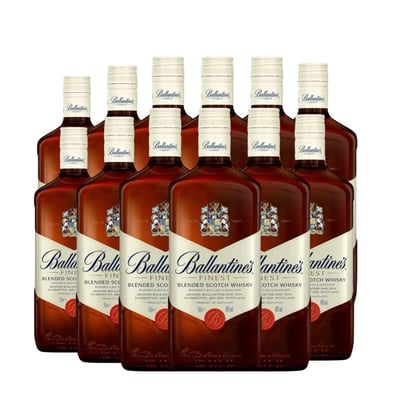 12x Whisky Ballantines Finest 40˚ - 750ml