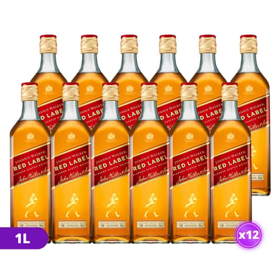 12x Whisky Johnnie Walker Red Label 40˚ - 1L