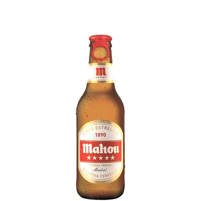 24 Cerveza Mahou 5 Estrellas 250cc