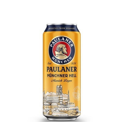 24 Cerveza Paulaner Munchner Hell 500cc