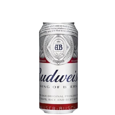 24 Cervezas Budweiser 473cc
