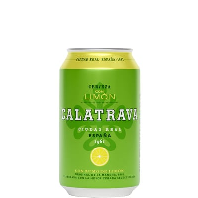 24 Cervezas con Limon Calatrava 330cc